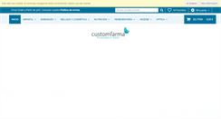 Desktop Screenshot of customfarma.com